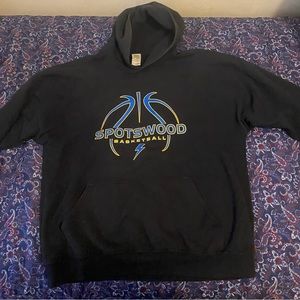 Heavy baggy Basketball Hoodie